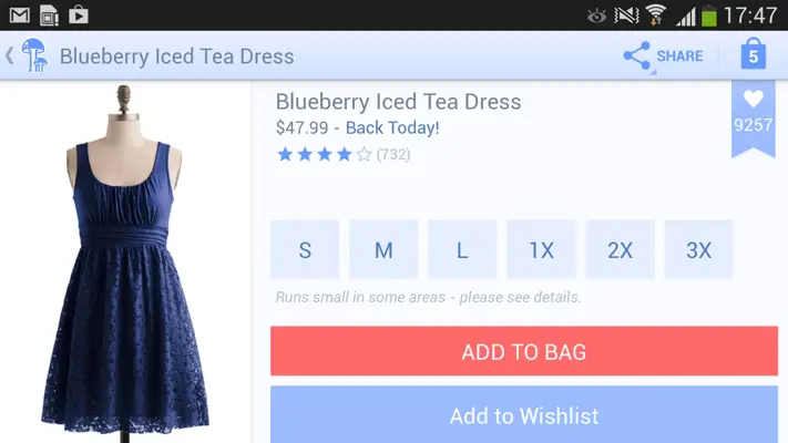 ModCloth android App screenshot 1